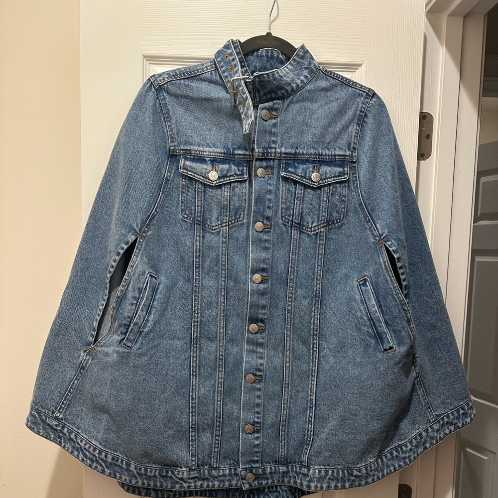 Zara DENIM CAPE